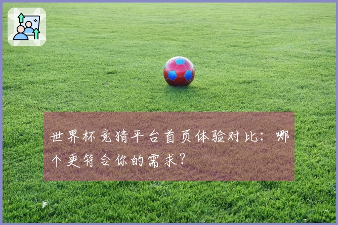 世界杯竞猜平台首页体验对比：哪个更符合你的需求？