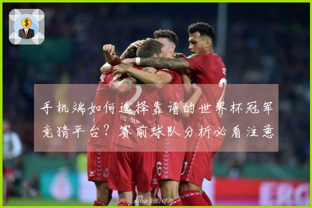 手机端如何选择靠谱的世界杯冠军竞猜平台？赛前球队分析必看注意事项