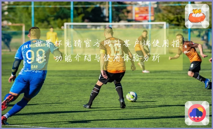 世界杯竞猜官方网站客户端使用指南：功能介绍与使用体验分析
